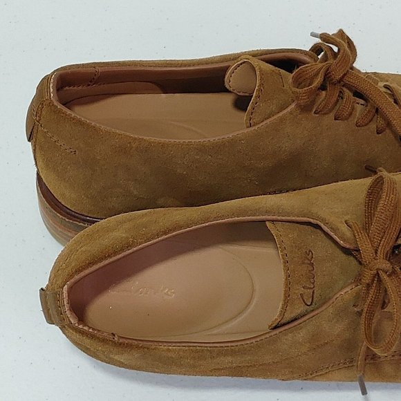 tobacco suede clarks Clarks Clarkdale Walk, Tobacco Suede /Leather Shoes Men\'s Size 8